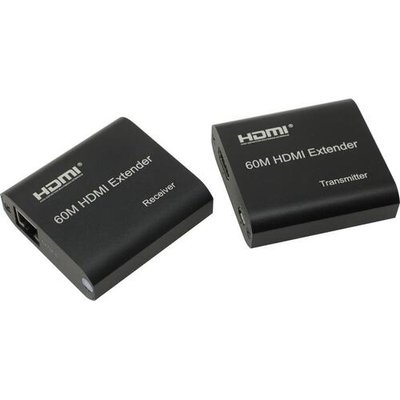 Подовжувач аудіо-відео HDMI (over RJ45) Lucom (62.09.8193) x1 60m 1080p/720p Sender+Receiv 62.09.8193 фото