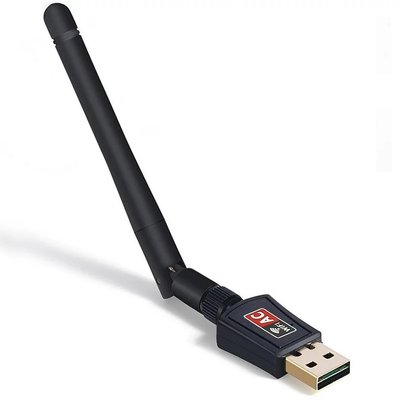 Перехідник мережевий Accessories Lucom (62.09.8380) USB-WLAN adapter 2.4/5Ghz 600Mbs