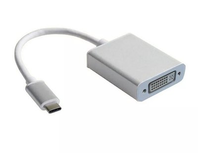 Перехідник відео USB Type-C-DVI M/F Lucom (62.09.8370) (USB3.1) 1080p 0.15m 62.09.8370 фото